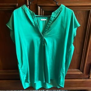 Green 100% polyester Blouse
